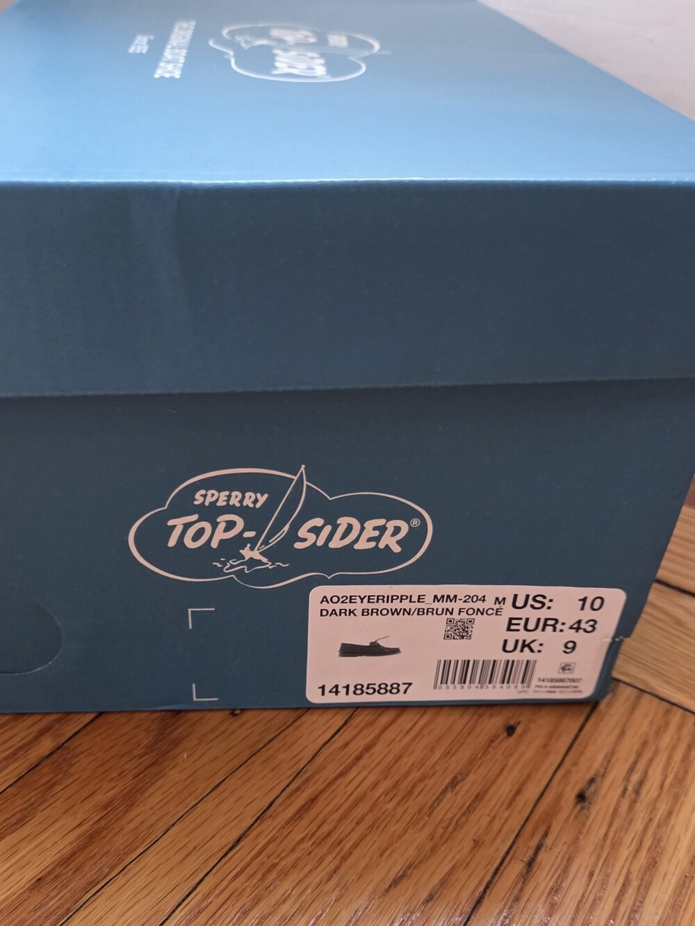 New Sperry Top-Sider Authentic Original™ 2-Eye Ripple Lug Boat Shoe Men's 10 - Picture 2 of 9